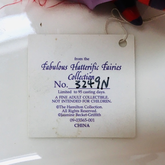 Its Not The Age! Fairy Figurine- Fabulous Hatterific – Jasmine Becket Griffith - Picture 5 of 7